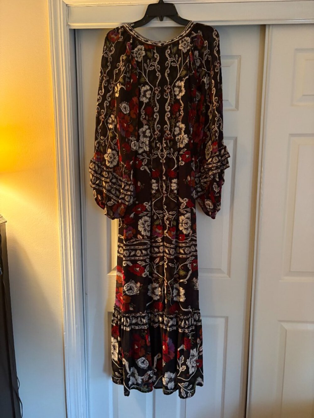 FARM Rio Rococo Flowers Maxi Dress NWT Size Medium - Picture 5 of 9